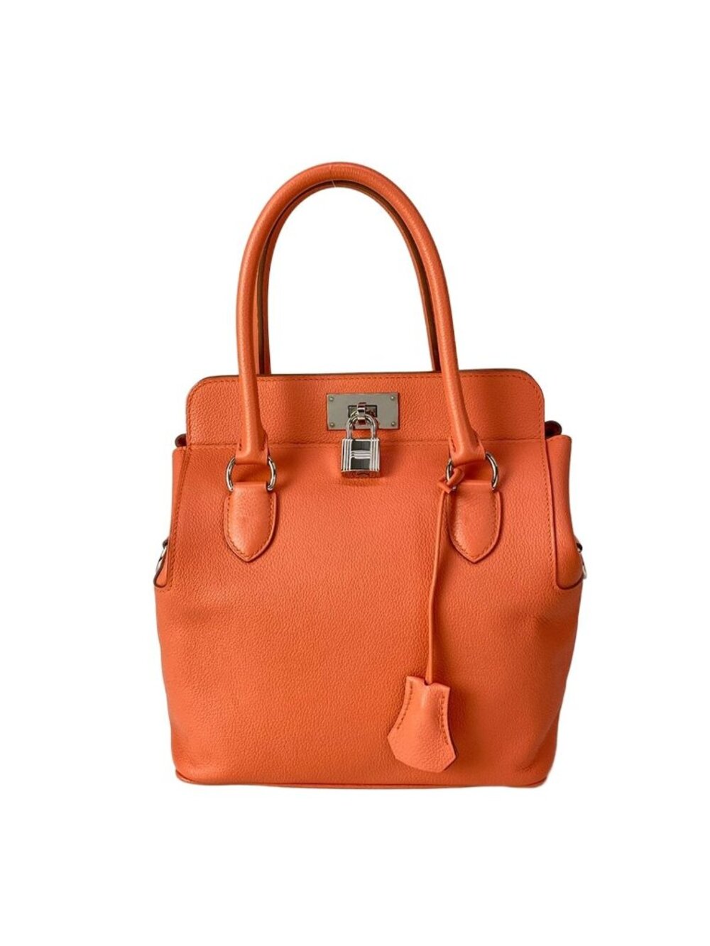 Hermes Handbag Toolbox 20 Flamingo
